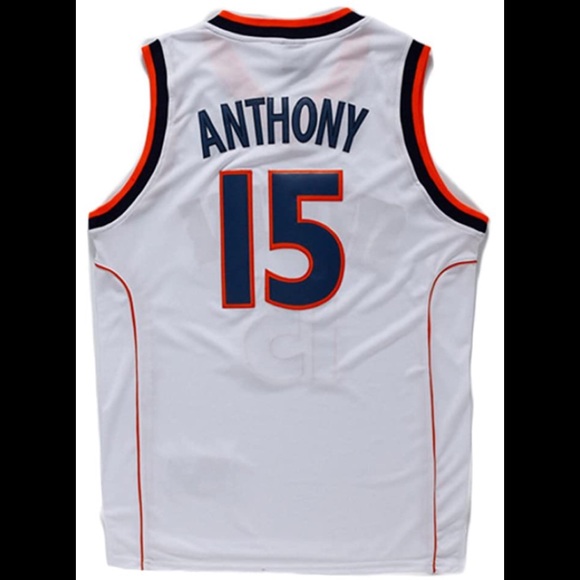 New w/Tags Mens Carmelo Anthony Syracuse Orangemen Retro Jersey Multiple Sizes - Picture 2 of 5